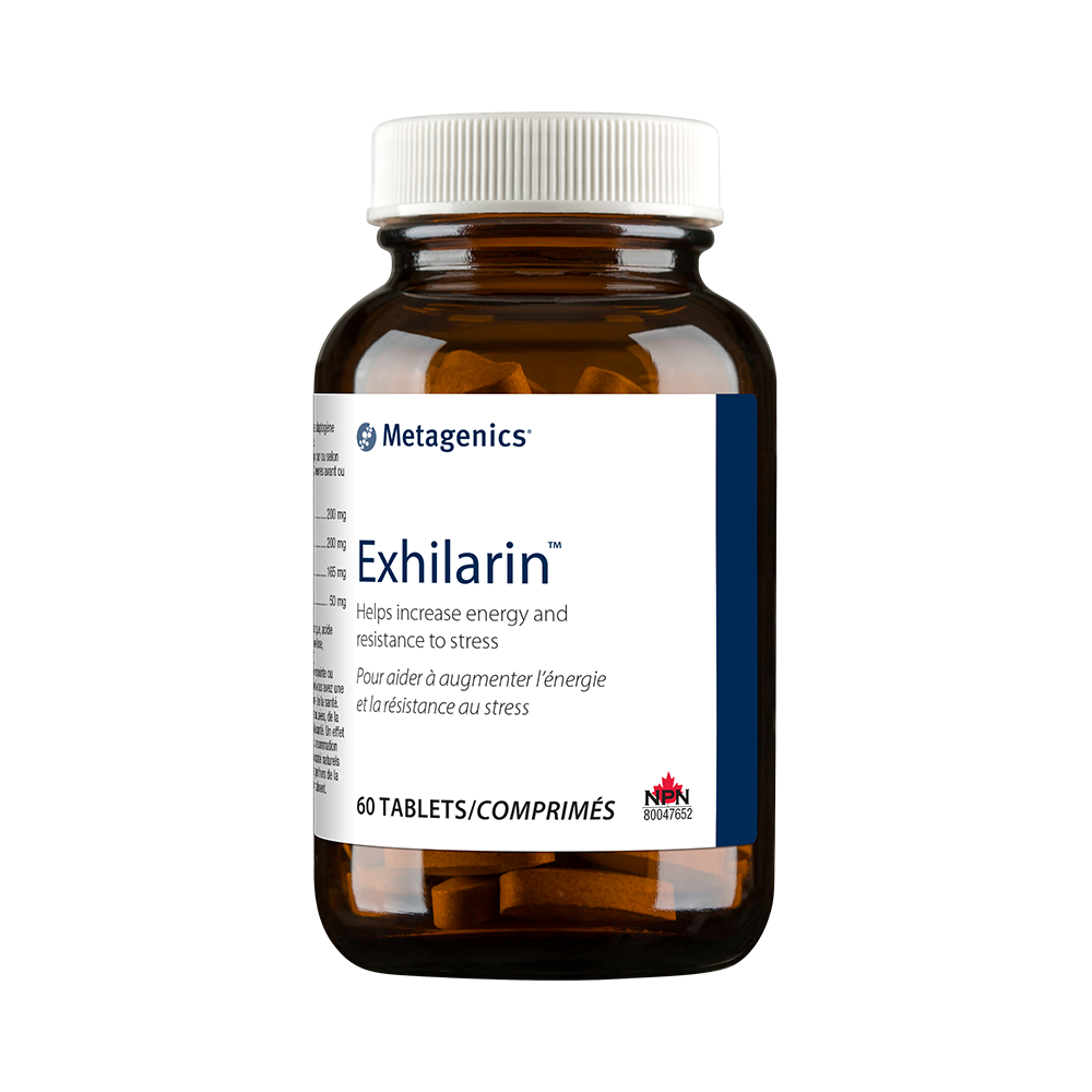 Exhilarin: Stress Defense, Brain Fog Clarity and Promotes Sustained Energy