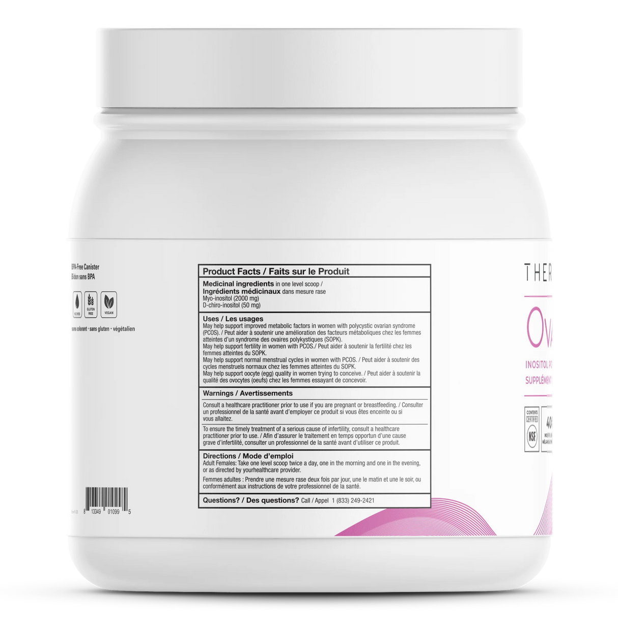 Ovasitol Inositol Powder Supplement: Insulin, Hormone Balance and Fertility Support