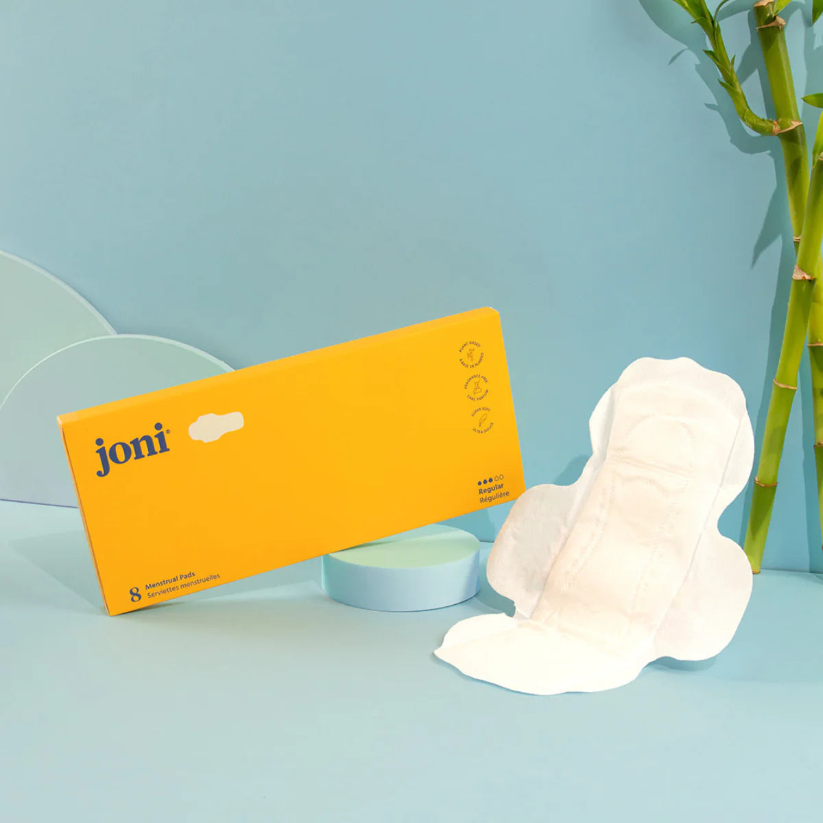 Bamboo Regular Pads: Secure and Leak Resistant