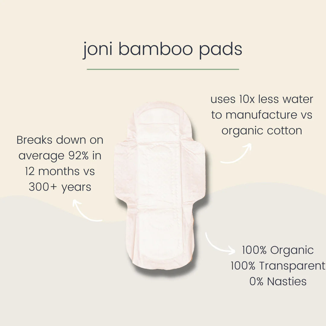 Bamboo Regular Pads: Secure and Leak Resistant