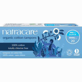 Super Non Applicator Tampons: Heavy Flow Confidence with Pure, Plastic-Free Protection