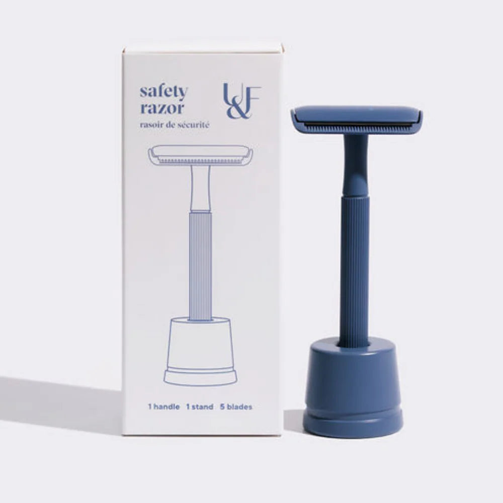 Safety Razor: Minimizes Razor Bumps, Ingrown Hairs and Skin Irritation