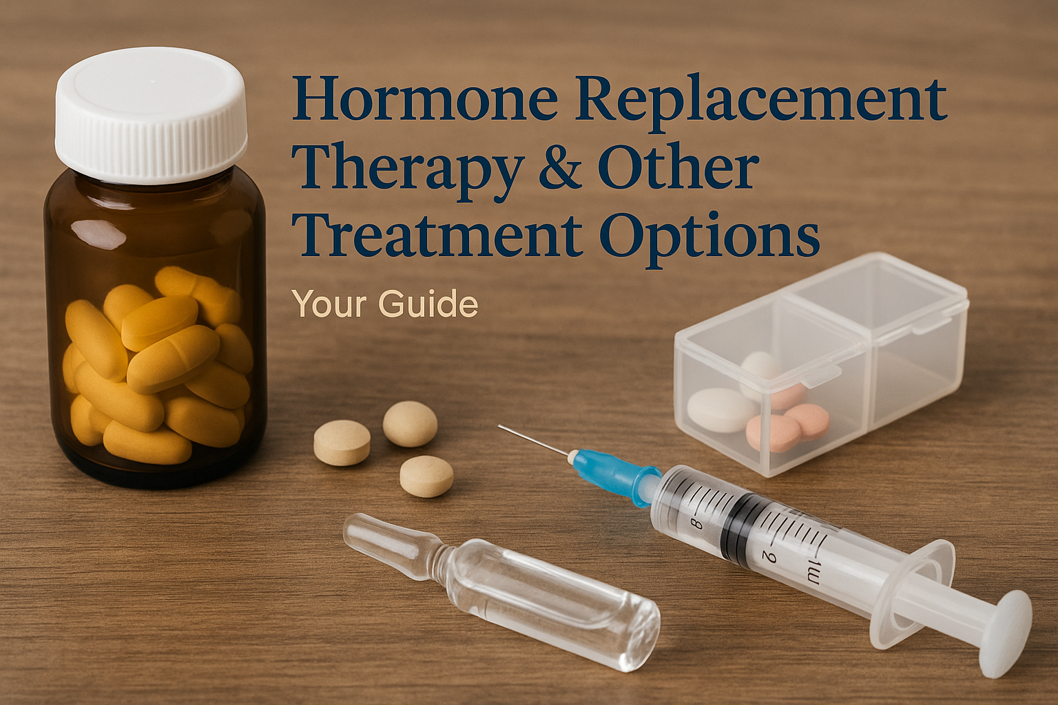Hormone Replacement Therapy And Other Treatment Options: Your Guide