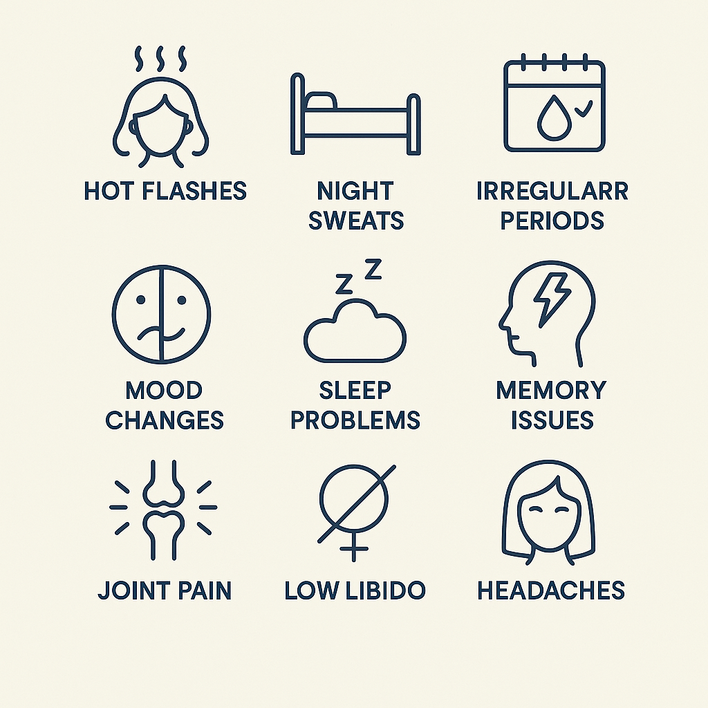 Recognizing and Managing Key Hormonal Symptoms After 40